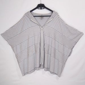 Lynn Ritchie Silver Hooded Poncho XS/S